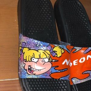 rugrats nike slides